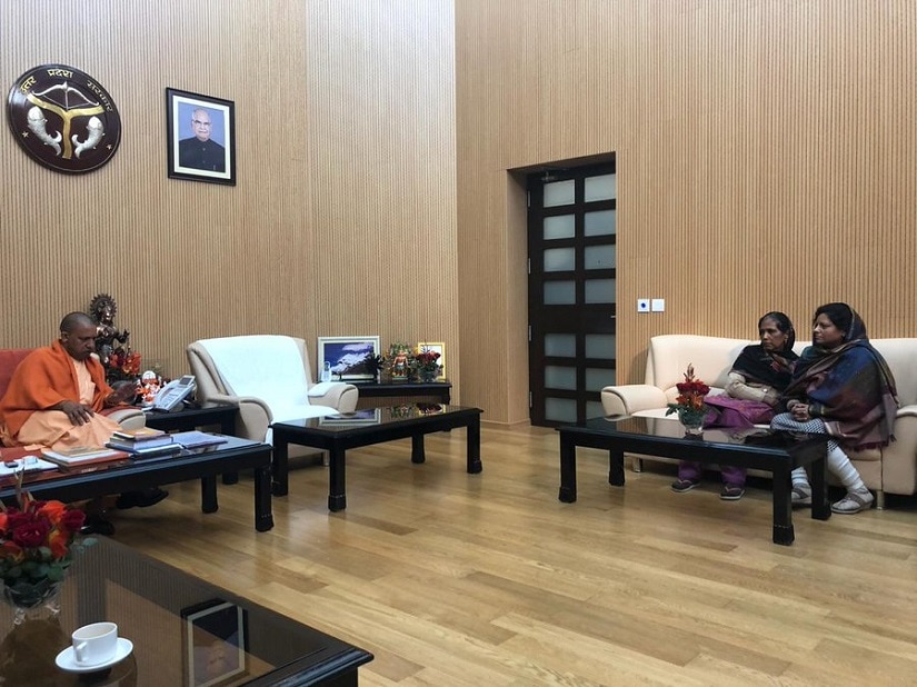 Slain Subodh Kumar Singh's family met with Uttar Pradesh chief minister Yogi Adityanath on Thursday. 101 Reporters